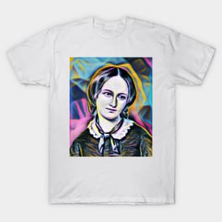 Emily Bronte Portrait | Emily Bronte Artwork 4 T-Shirt